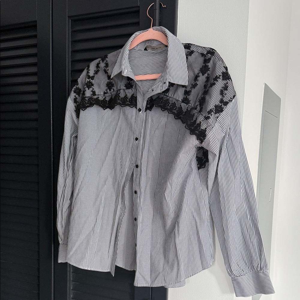 Zara Basic Striped Shirt